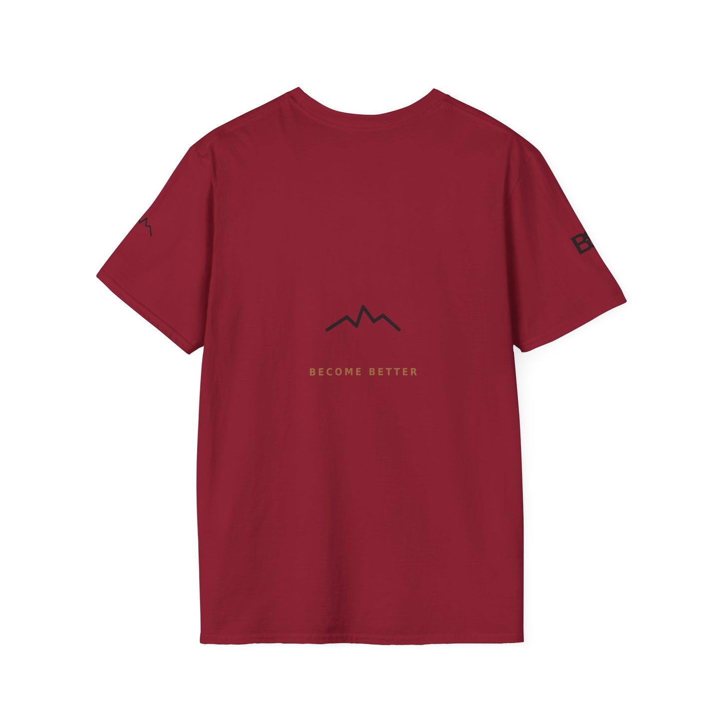 Minimal Mountain Logo T-Shirt — 'brownbag' Chest Graphic