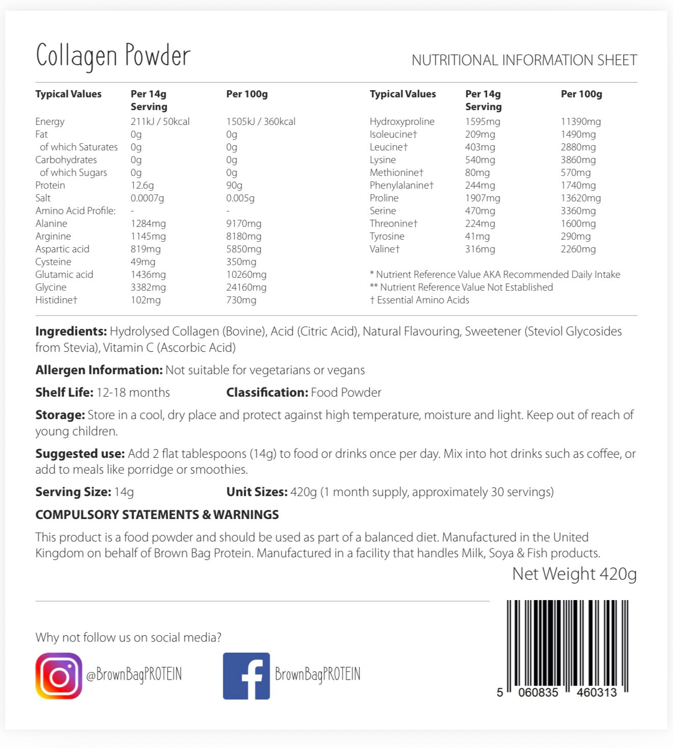 Collagen Powder