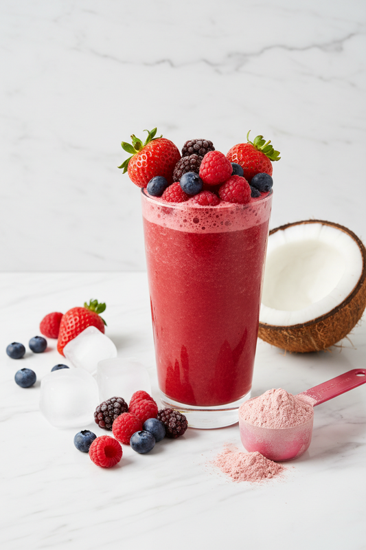 Post-Workout Fruit Punch Smoothie