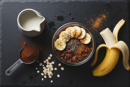 Chocolate Protein Overnight Oats