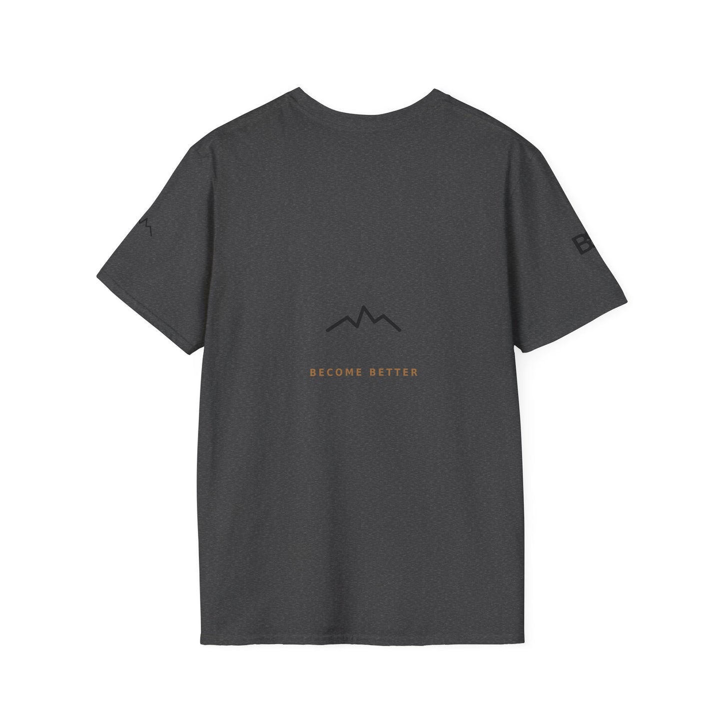 Minimal Mountain Logo T-Shirt — 'brownbag' Chest Graphic