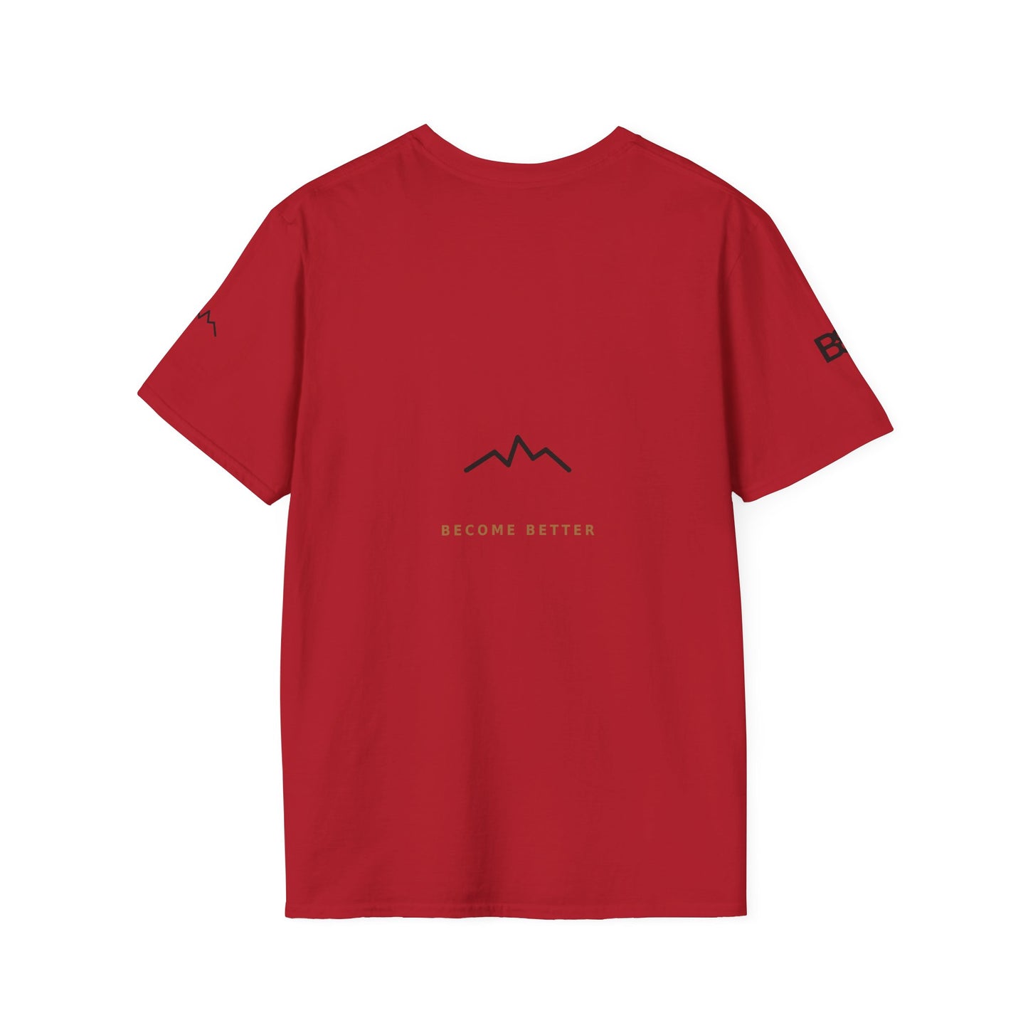 Minimal Mountain Logo T-Shirt — 'brownbag' Chest Graphic