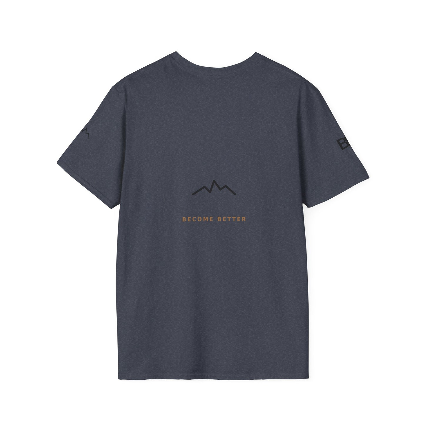 Minimal Mountain Logo T-Shirt — 'brownbag' Chest Graphic