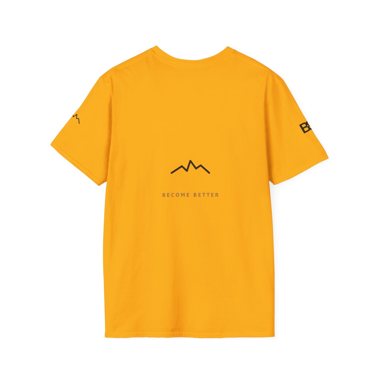 Minimal Mountain Logo T-Shirt — 'brownbag' Chest Graphic