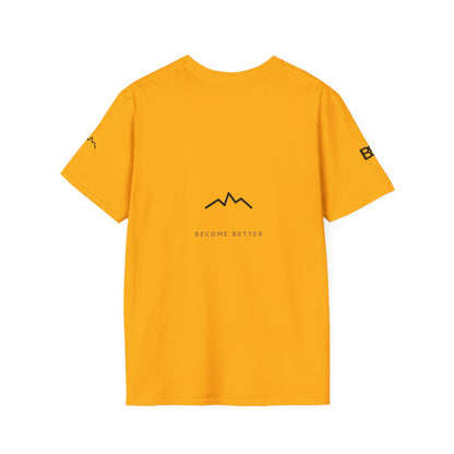Minimal Mountain Logo T-Shirt — 'brownbag' Chest Graphic