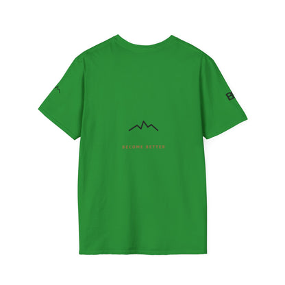 Minimal Mountain Logo T-Shirt — 'brownbag' Chest Graphic