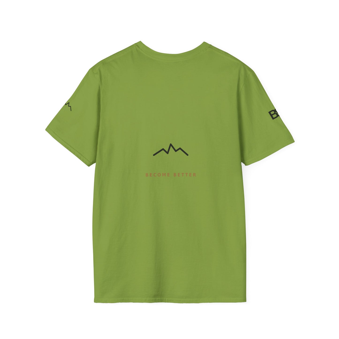 Minimal Mountain Logo T-Shirt — 'brownbag' Chest Graphic