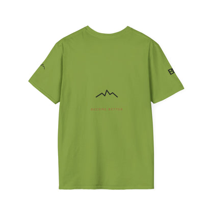 Minimal Mountain Logo T-Shirt — 'brownbag' Chest Graphic