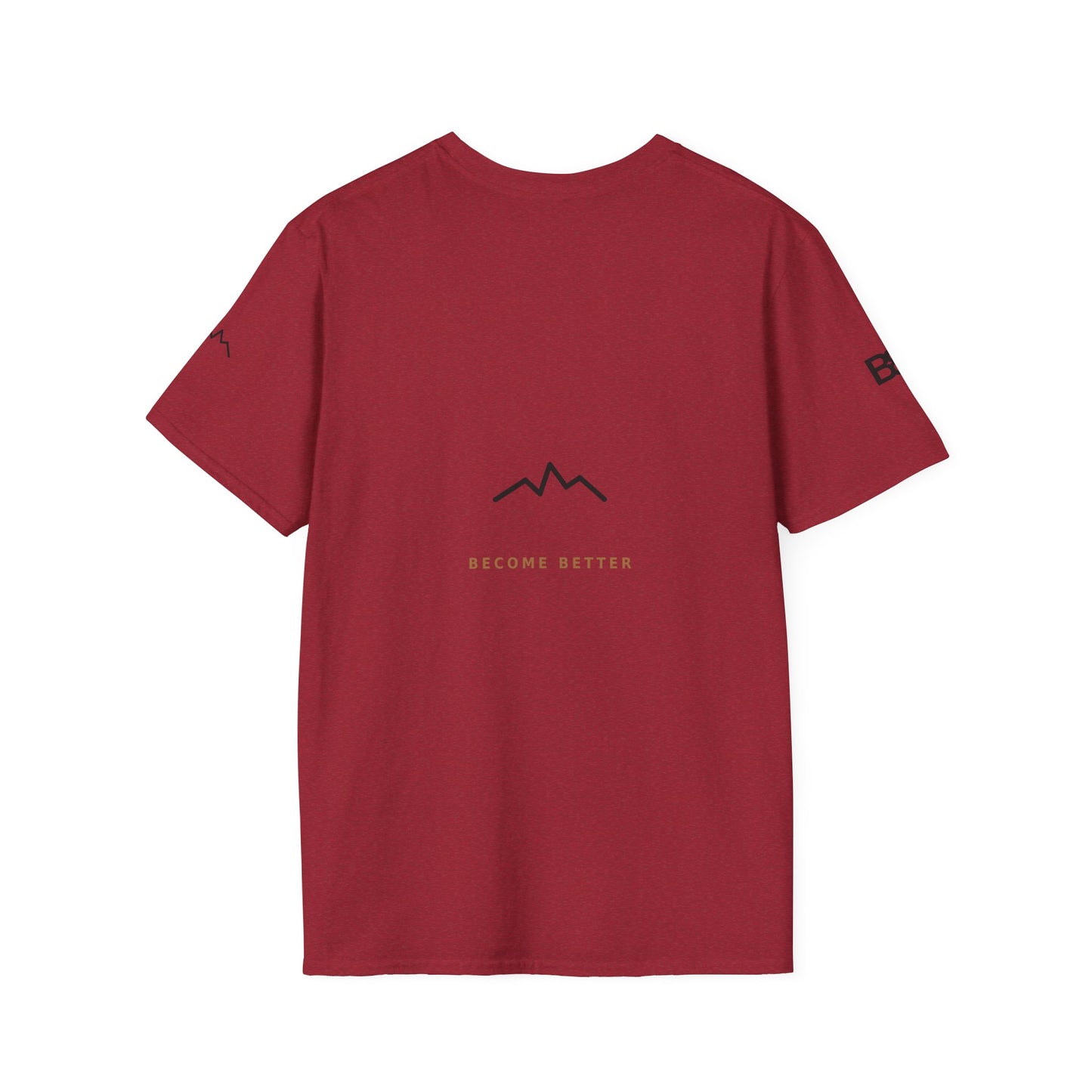 Minimal Mountain Logo T-Shirt — 'brownbag' Chest Graphic