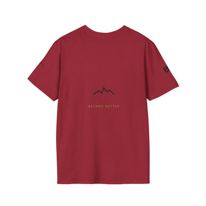 Minimal Mountain Logo T-Shirt — 'brownbag' Chest Graphic
