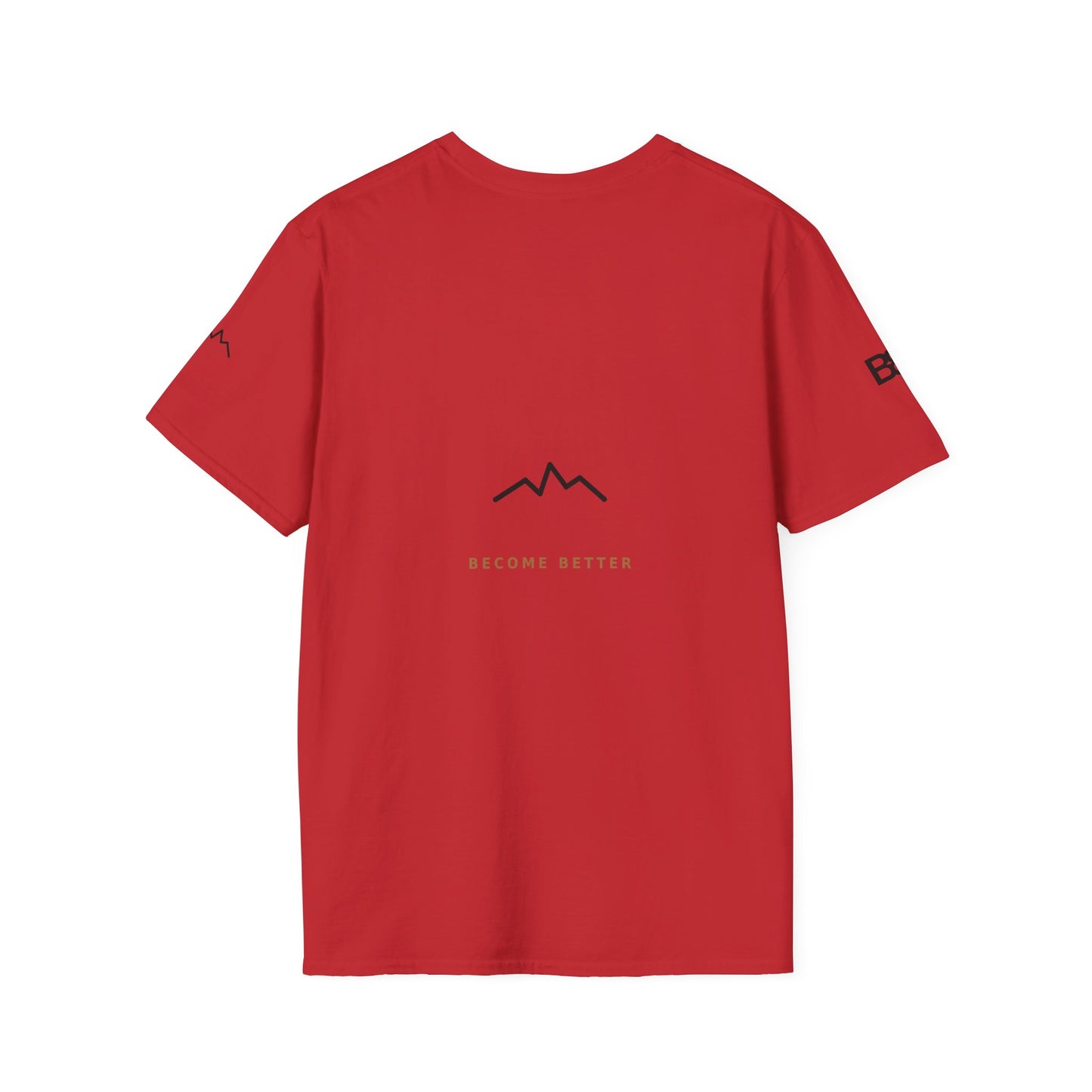 Minimal Mountain Logo T-Shirt — 'brownbag' Chest Graphic