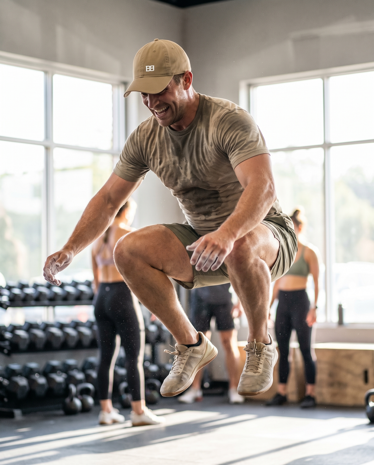 Brownbag Hat gym lifestyle shot
