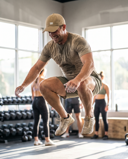 Brownbag Hat gym lifestyle shot