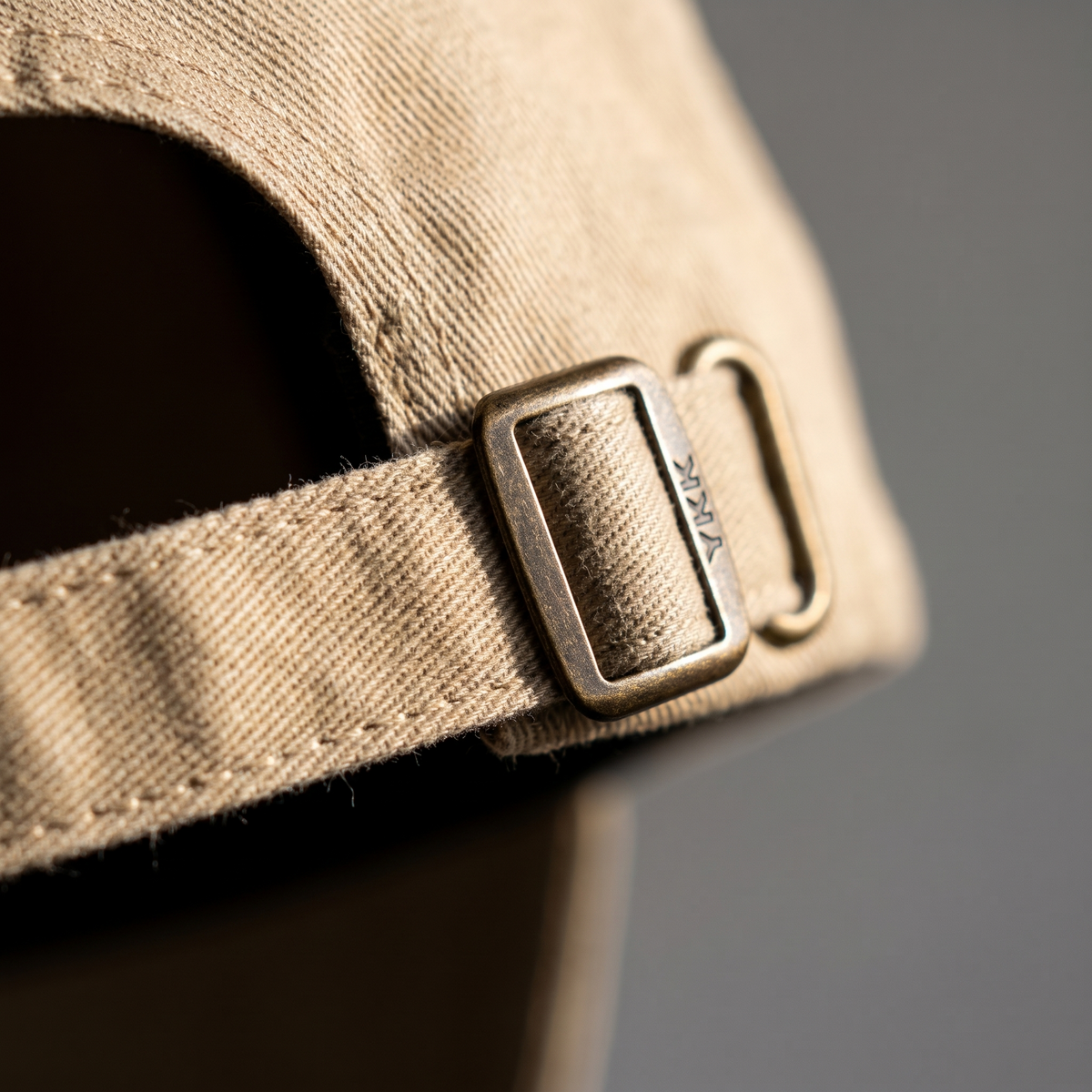 Brownbag Hat YKK buckle macro detail