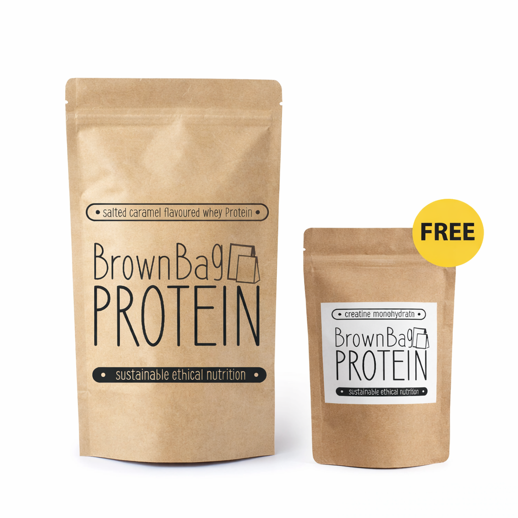 Salted Caramel Whey Isolate Protein and FREE Creatine